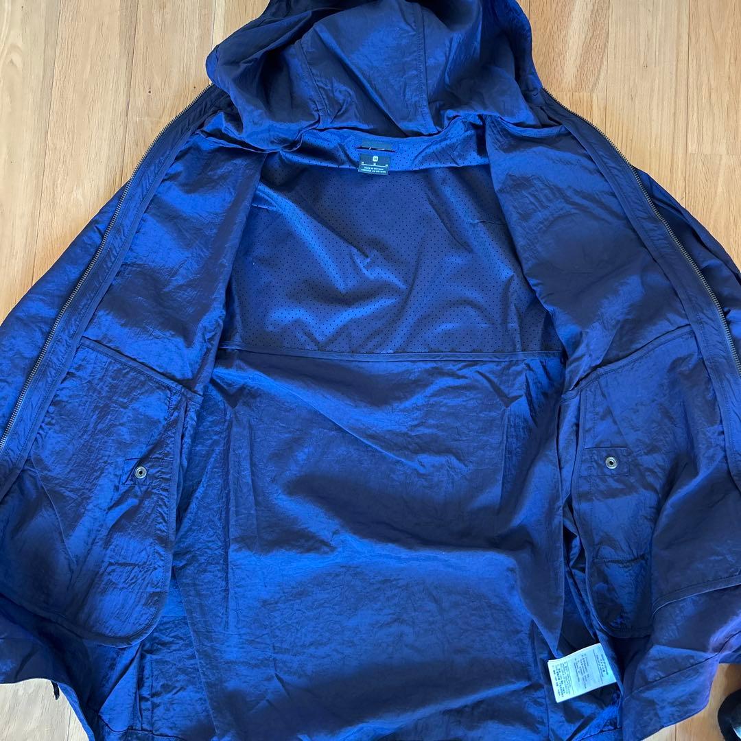 鹿島アントラーズトップチーム着用 ナイロンジャケット ネイビー 67