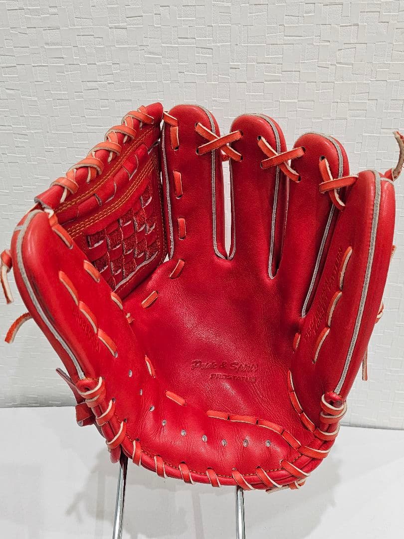 【未使用】ZETTプロステイタス 一般軟式 内野手用グローブ 源田モデル