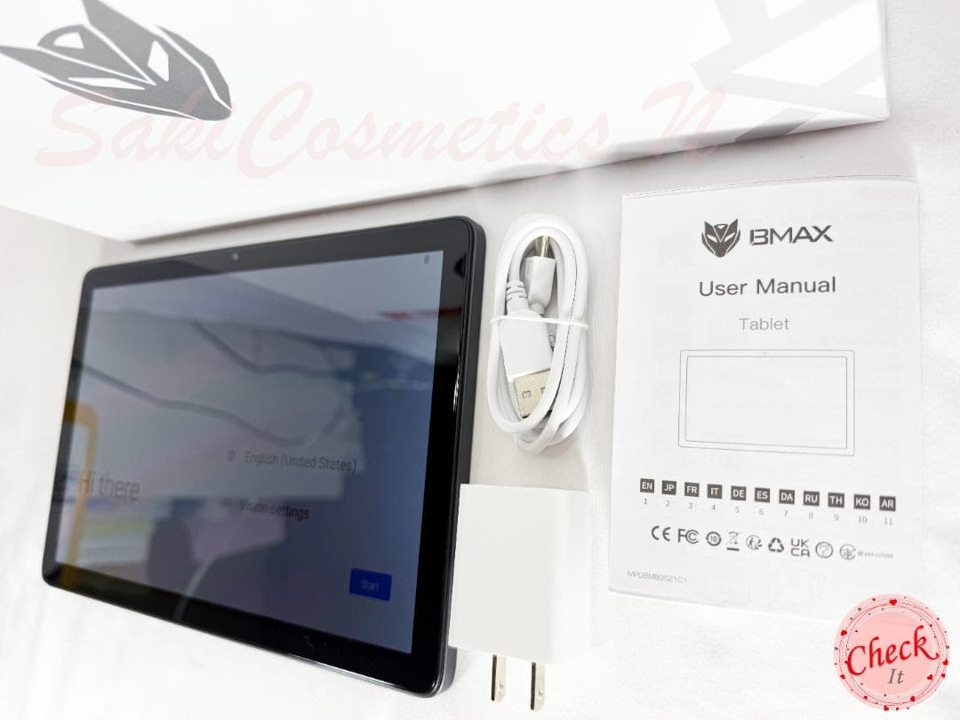 ✨最新版10インチタブレット✨BMAX♡I10Plus RAM20 液晶画面美品