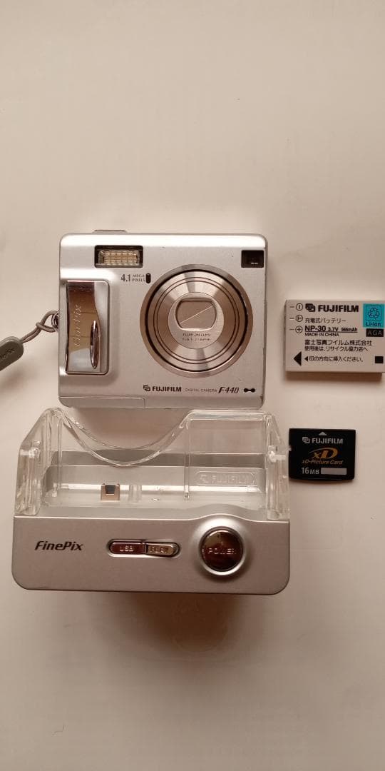 【動作確認済み】FinePix F440 xD-PictureCard付き