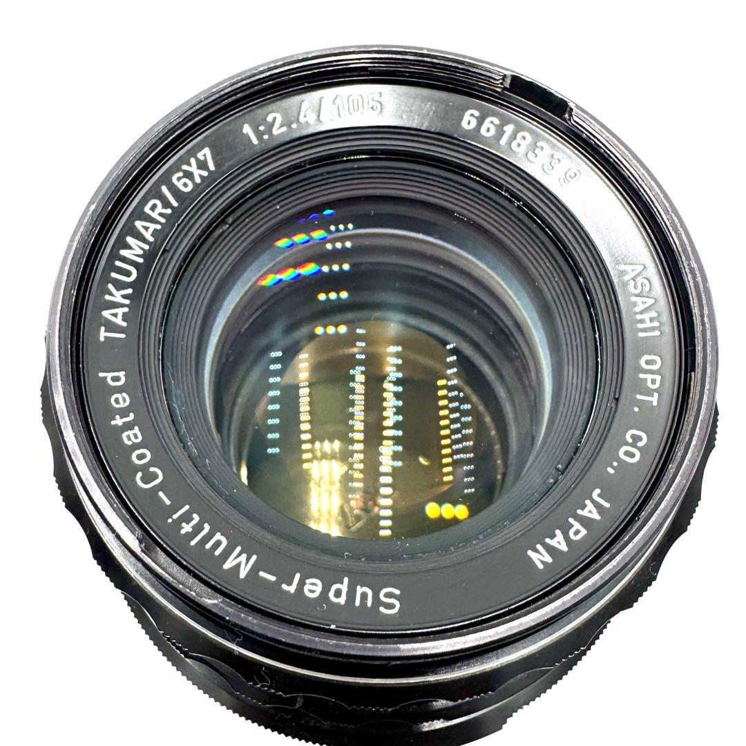 ❁動作良好❁PENTAX 6x7 TAKUMAR 105mm f2.4