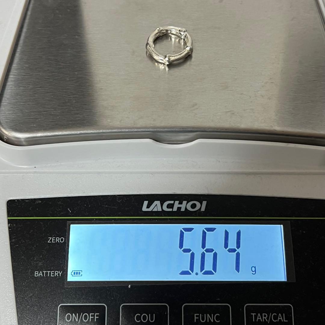 ティファニー TIFFANY&CO バンブー リング 9号 SV925