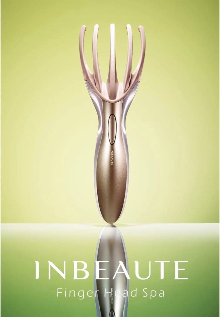 美しいフィンガーヘッドスパ振動電動ャー 顔首用
