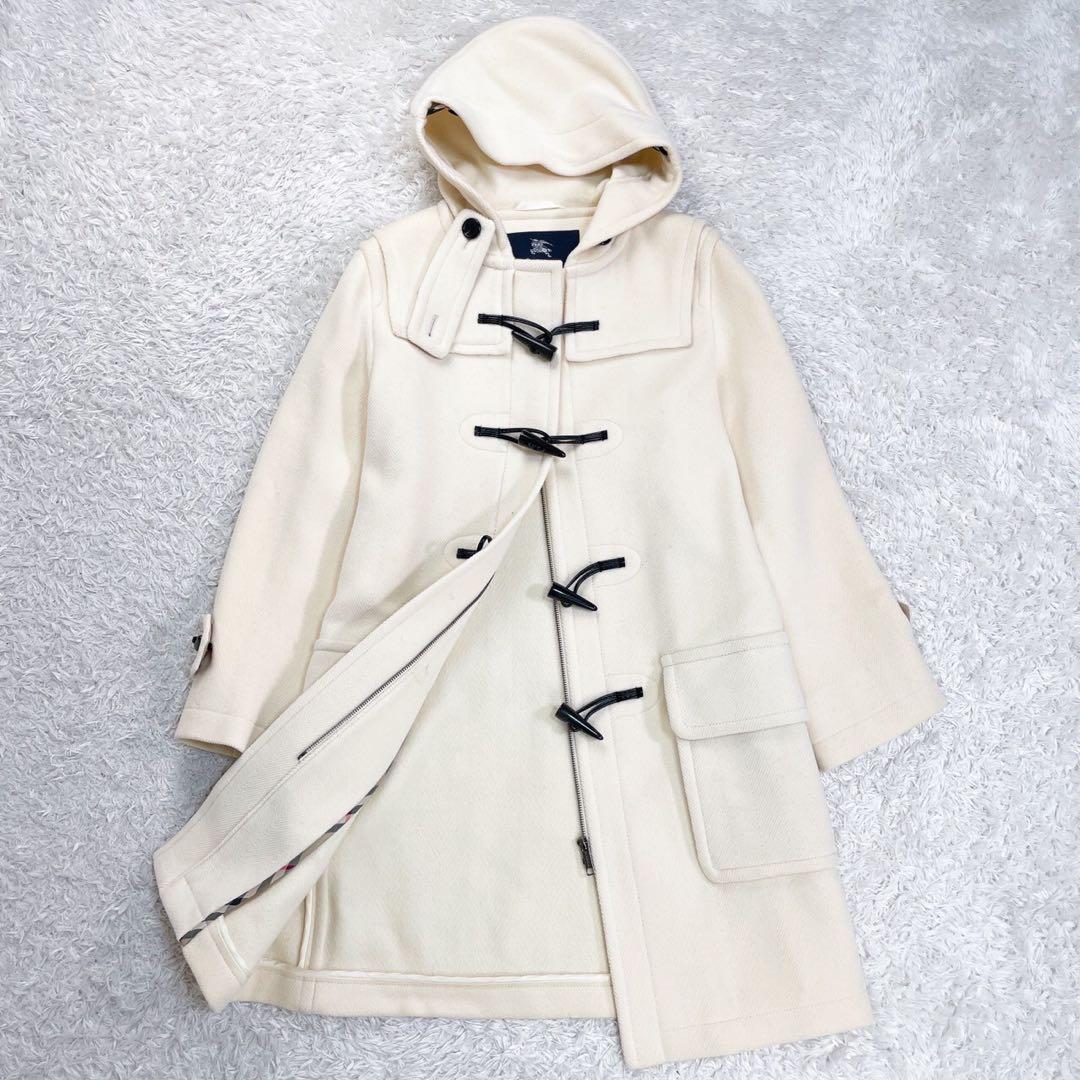 バーバリーロンドン ダッフルコート サイズ 40 (Lサイズ相当) アイボリー