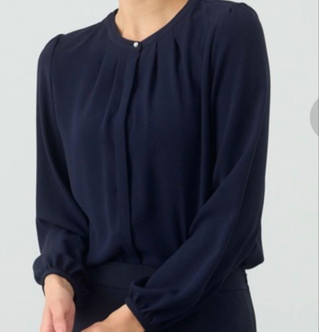 新品タグ付き　ANAYI バックサテンボウタイブラウス　38