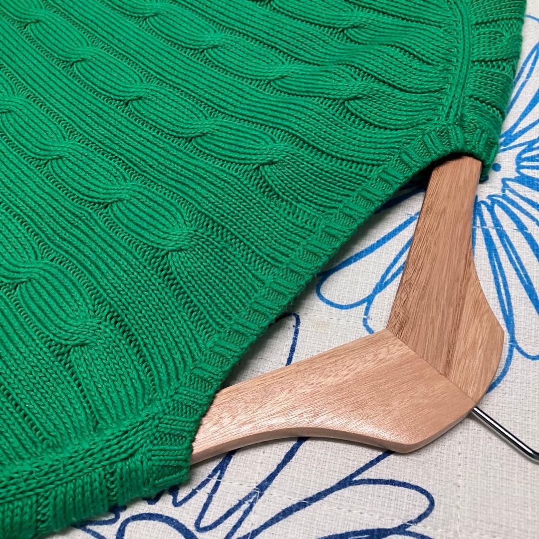 【希少】近年モデル　ラルフローレン　ケーブル　ニット　ピマコットン　セーター