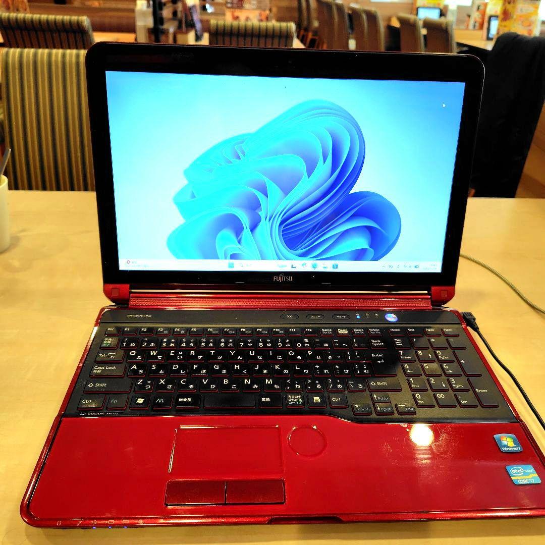 美品 Fujitsu■Corei7 RAM8GB★SSD512GB★