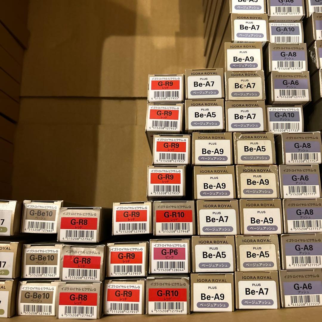 ポイポイ君  IGORA  カラーリング剤 90本セット