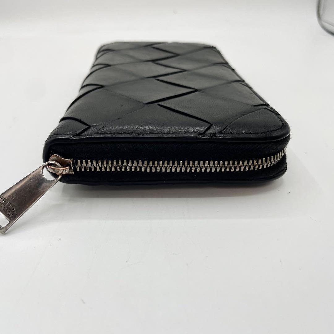 ボッテガヴェネタ　マキシイントレ　ブラック　黒　長財布RFID認証済み