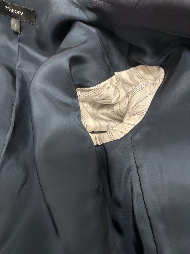 【新古品】Theory ネイビースーツ
