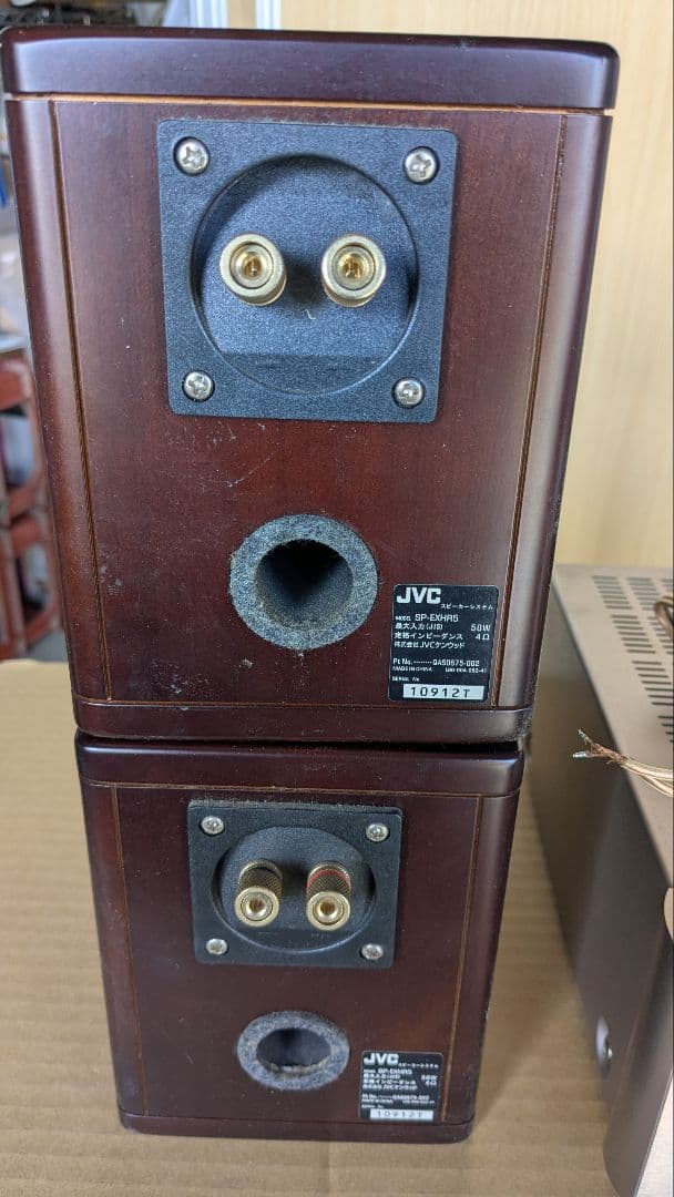 JVC コンパクトオーディオシステムコンポーネントシステムEX-HR5【中古品】