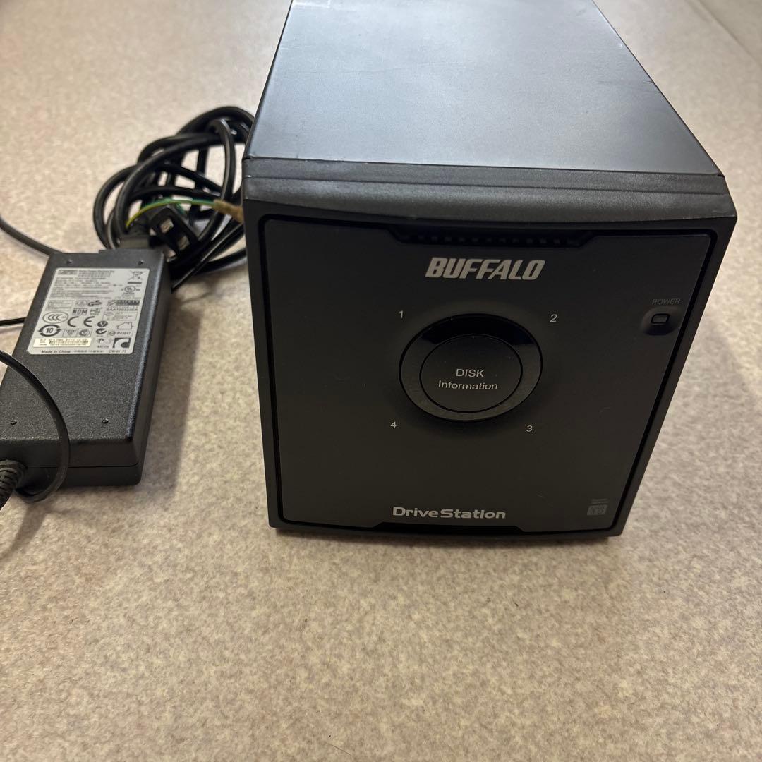 RAID対応 外付けHDDケース 4ベイ WD 3TB×4台 USB接続