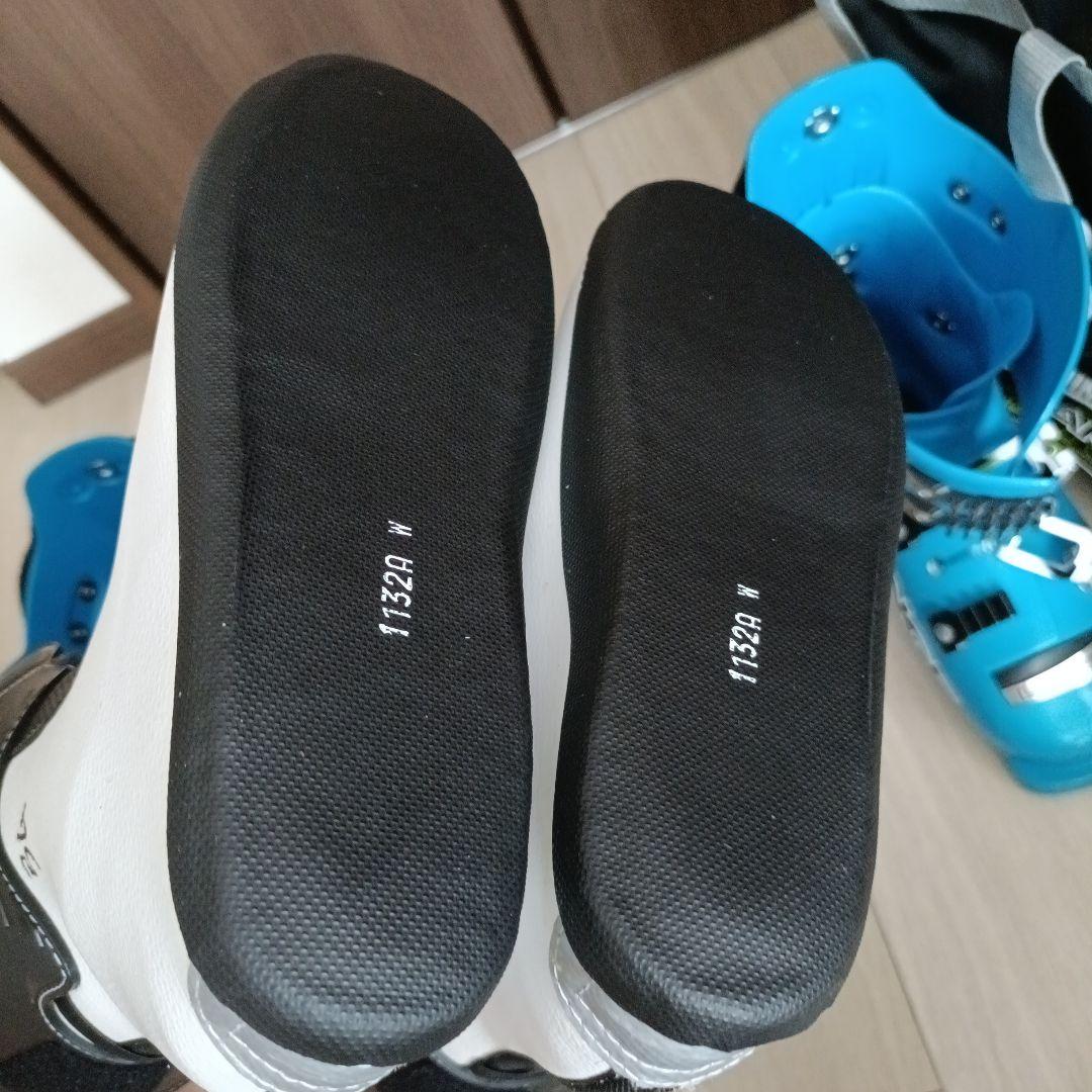 【超美品】LANGE 女性用スキーブーツ 青24-24.5cm