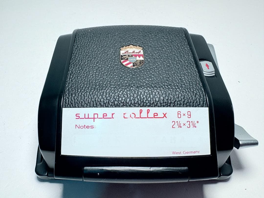 Linhof Super Rollex 6x9 ロールフィルムマガジン