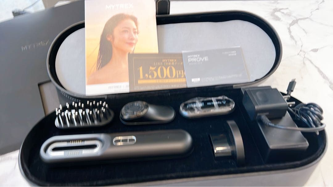 美顔器 MYTREX PROVE 電気ブラシ EMSブラシトータルリフト