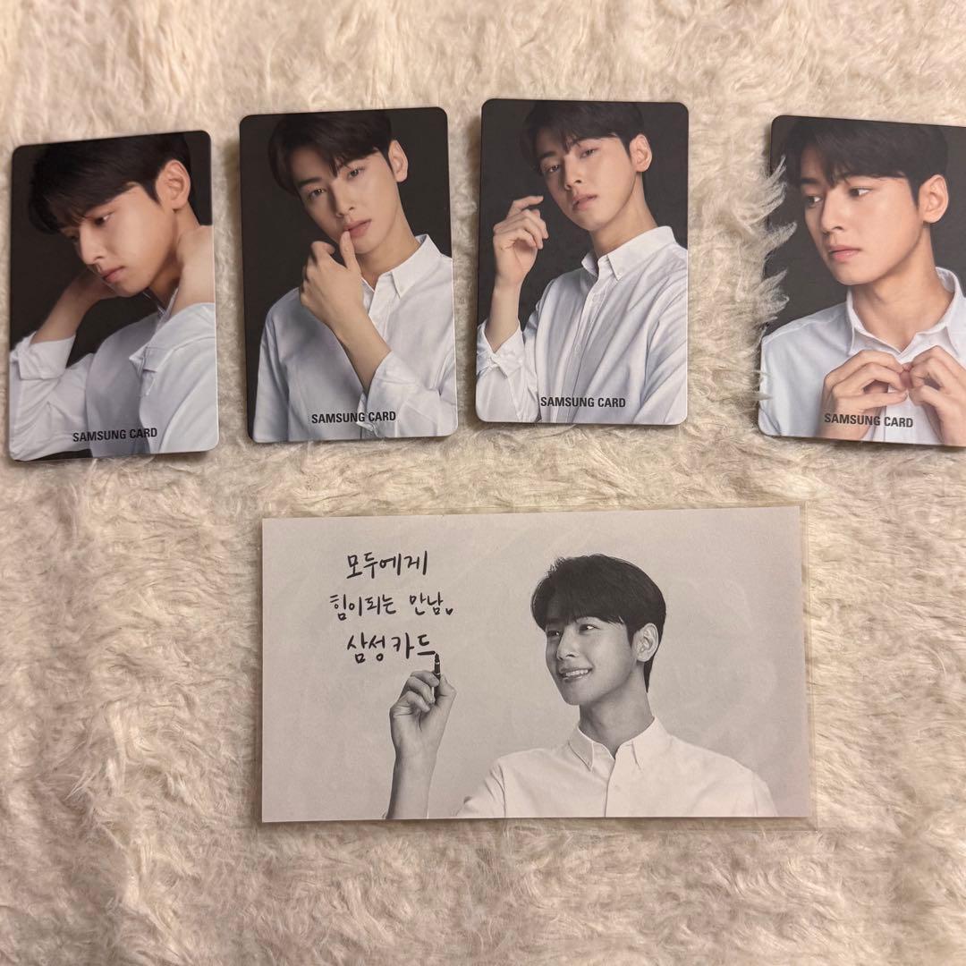 ASTRO ウヌ サムスン SAMSUNG トレカ コンプ ステッカー付き