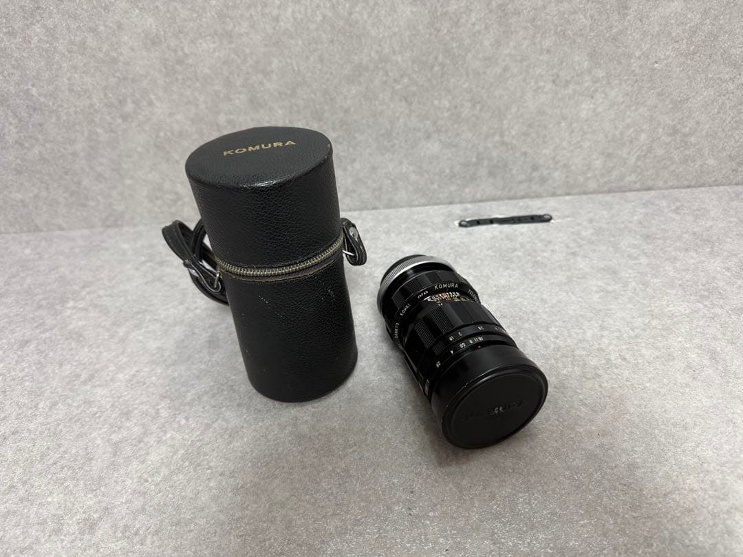 カメラレンズ KOMURA SANKYO KOHKI f=100mm 1:1.8