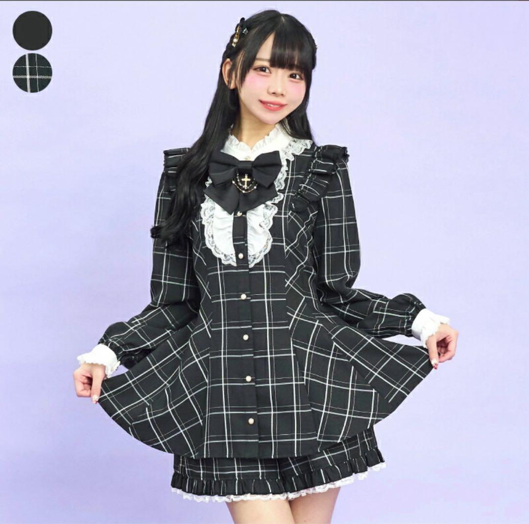 Secret honeギンガムチェックワンピース