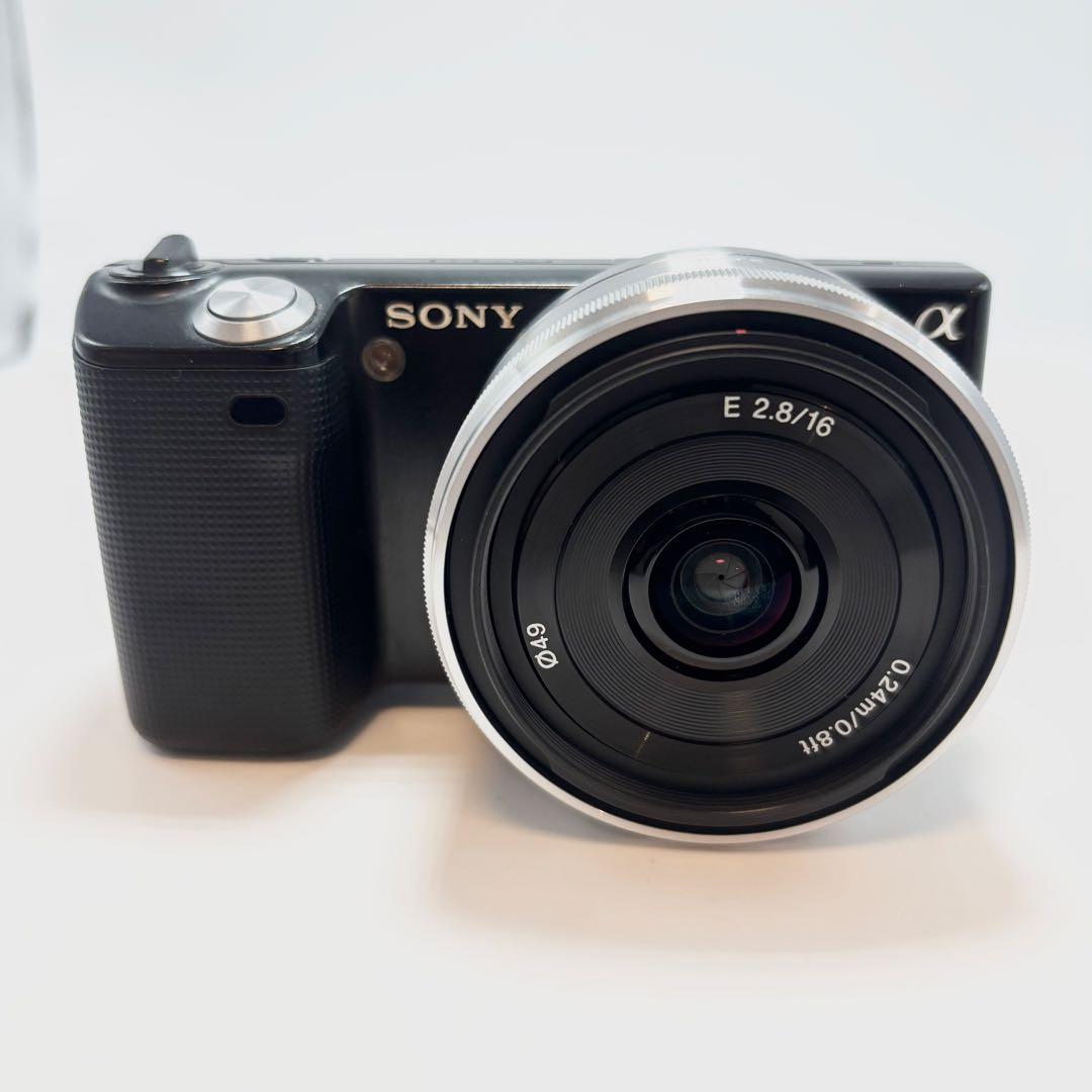 SONY α NEX-5 ブラック レンズキット ミラーレス一眼