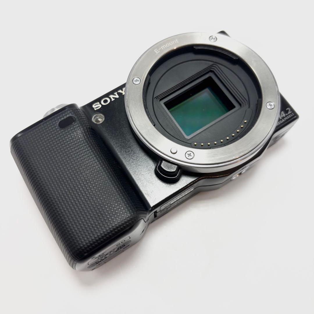 SONY α NEX-5 ブラック レンズキット ミラーレス一眼