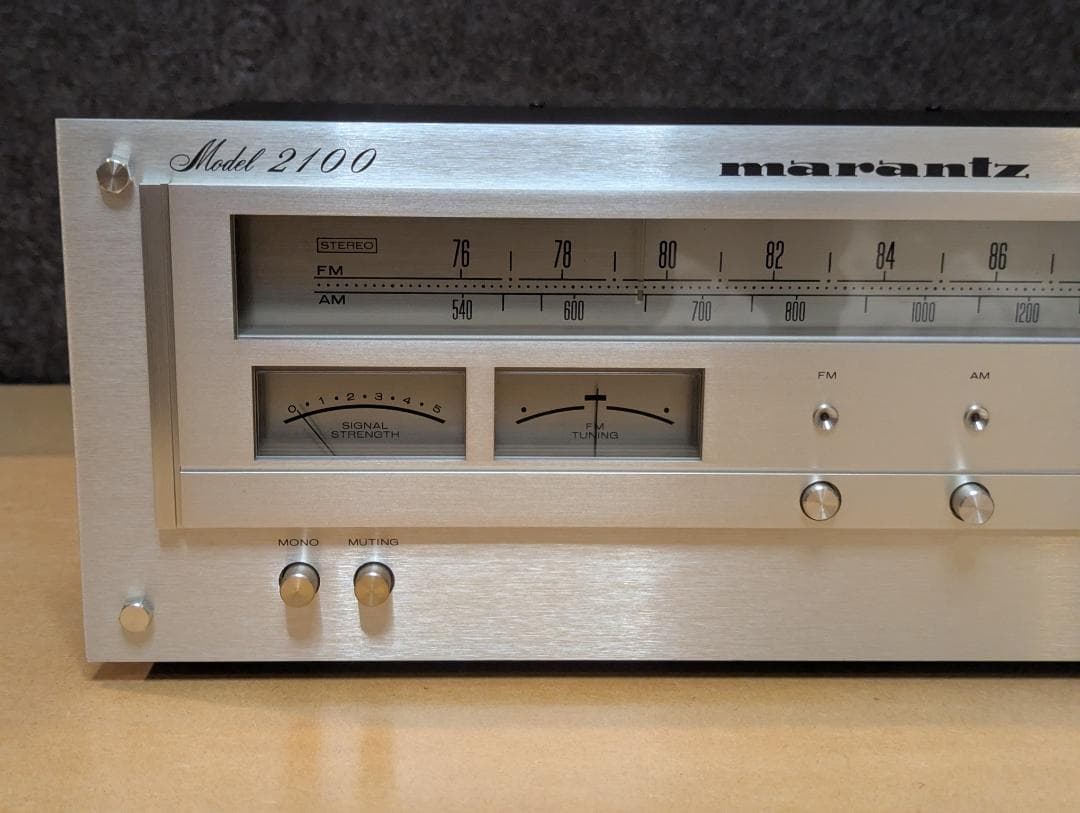 【ランプ交換・清掃済】Marantz Model 2100 チューナー 動作品