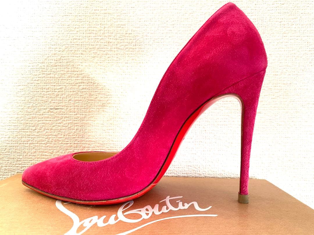 Christian Louboutin ピンク ハイヒール　37