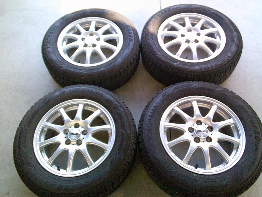 送料込☆中古スタッドレスセット☆ヨコハマiG60☆195/65R15☆プリウス等