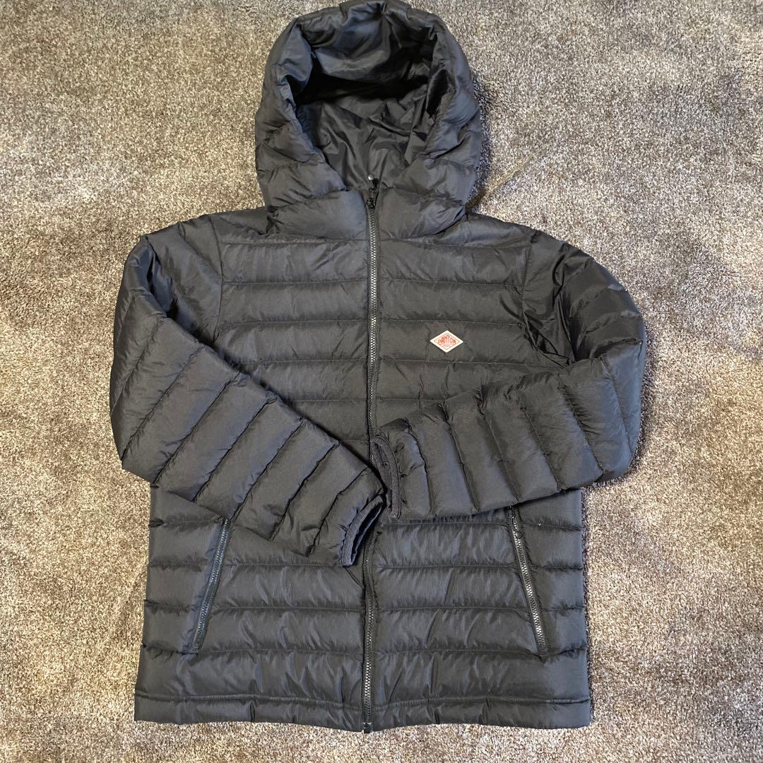 DANTON ブラックダウンジャケット サイズ36