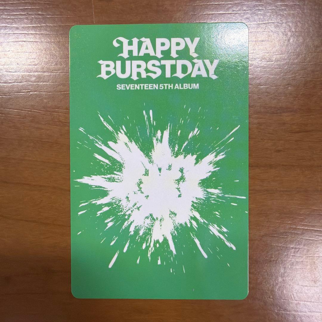 HAPPY BURSTDAY トレカ US限定 ウォヌ