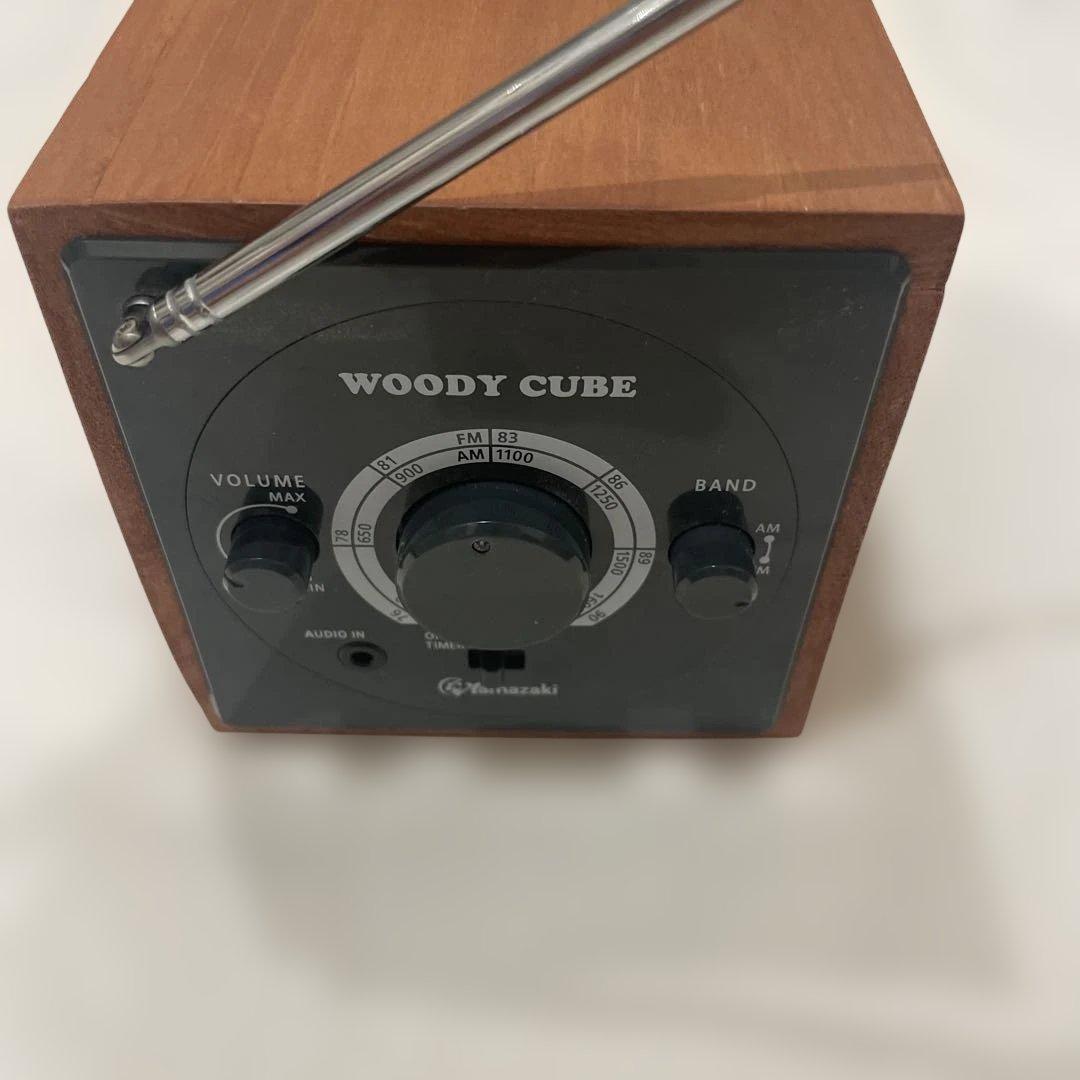 TAMAZAKI WOODYCUBEラジオ 11センチ　レトロ　レア商品