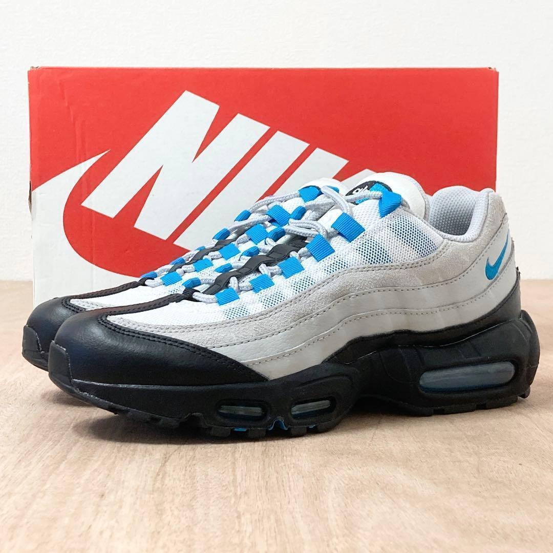 【箱付 極美品】NIKE エアマックス95 LaserBlue 26cm