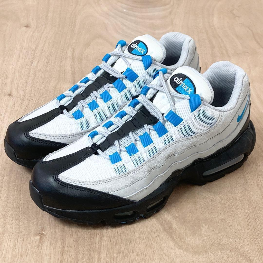 【箱付 極美品】NIKE エアマックス95 LaserBlue 26cm