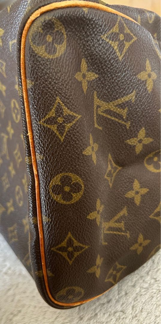 piLOUIS VUITTONスピーディ35 モノグラムバッグ 南京錠有り