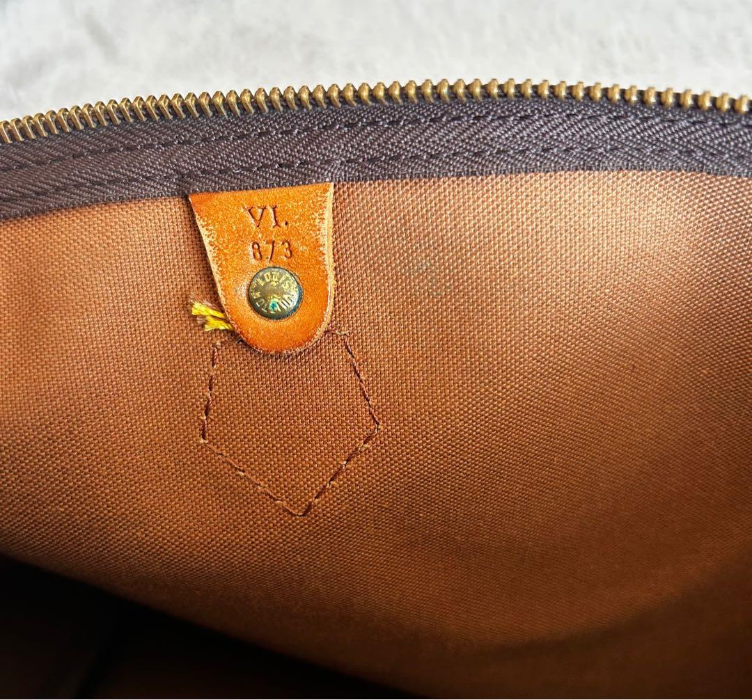 piLOUIS VUITTONスピーディ35 モノグラムバッグ 南京錠有り