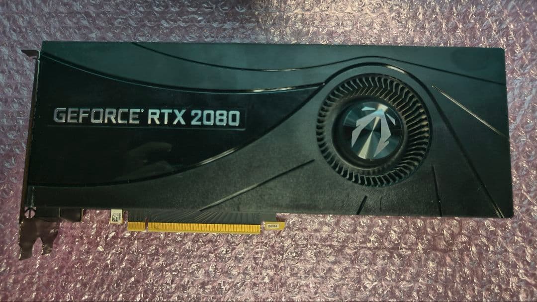 花*子様 ZOTAC RTX 2080 8G 動作確認済み