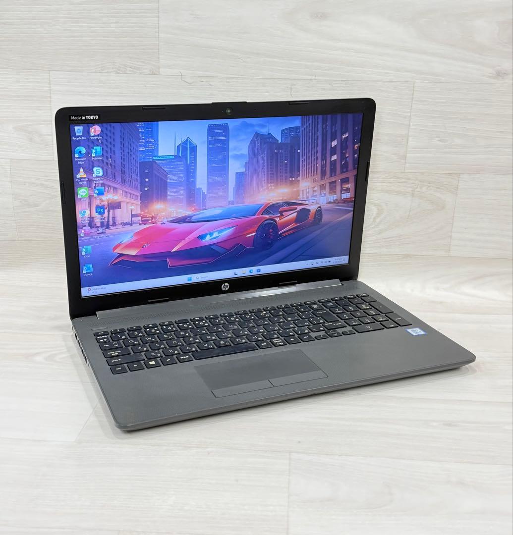 8 世代エイチピーHpノートパソコン8GB/SSD+HDD/webカメラあり