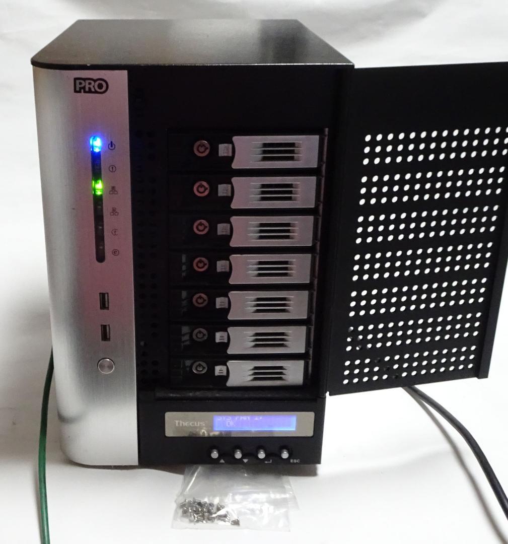 Thecus N7700PRO 大容量　7ベイ　NAS