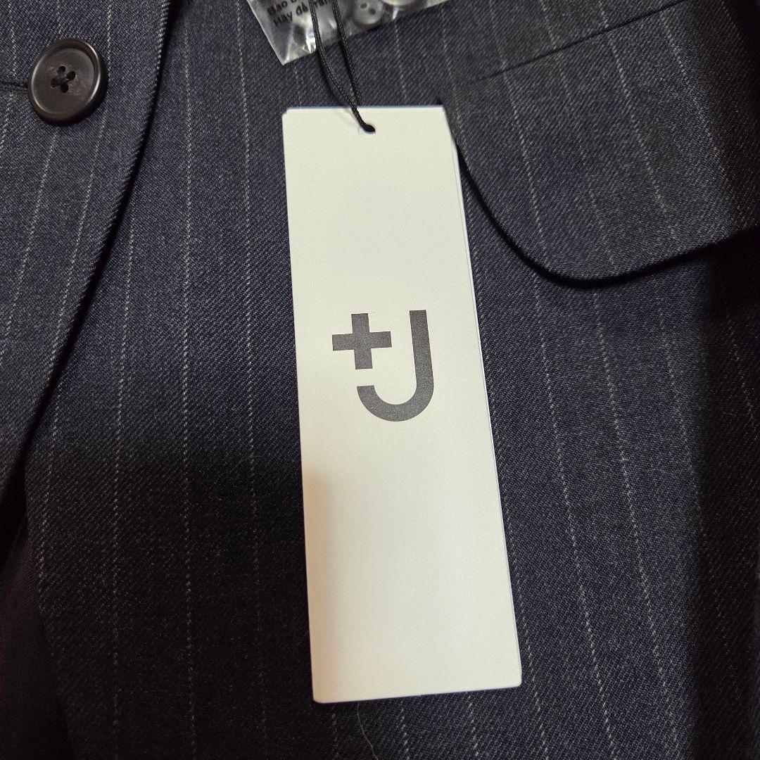 [新品タグ付き]UNIQLO +J ウールブレンドスーツセットアップ L グレー