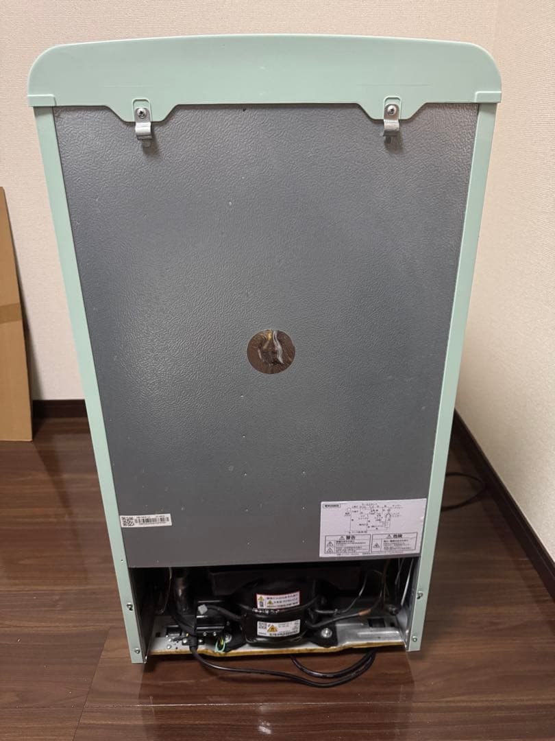 み*ん様 一人暮らし用アイリスプラザ 冷蔵庫 81Lライトグリーン