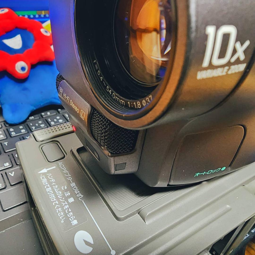 【動作確認済】SONY Hi8 高画質 ビデオカメラ ステーション セット