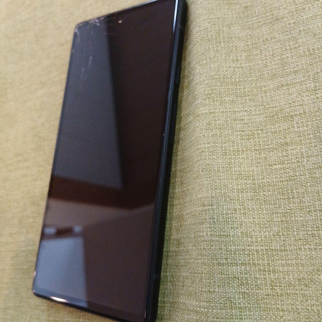 Google Pixel 6a ホワイト 画面ひび割れあり