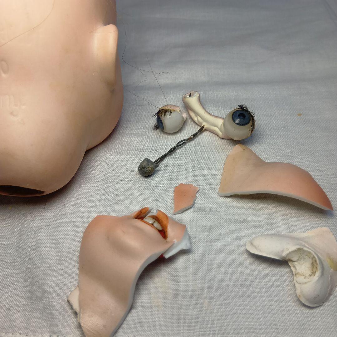 Cocoa ここあ♥ジャンク扱いパーツ取りに…ビスクドールヘッド3Set