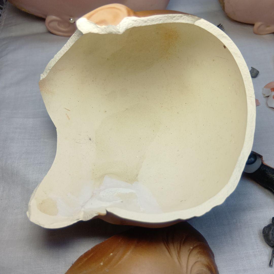 Cocoa ここあ♥ジャンク扱いパーツ取りに…ビスクドールヘッド3Set