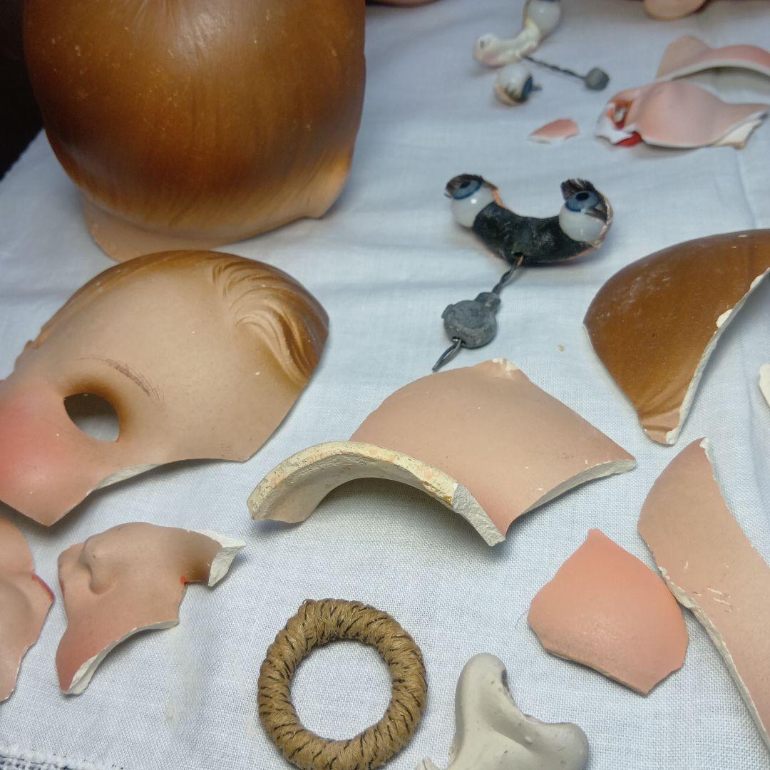 Cocoa ここあ♥ジャンク扱いパーツ取りに…ビスクドールヘッド3Set