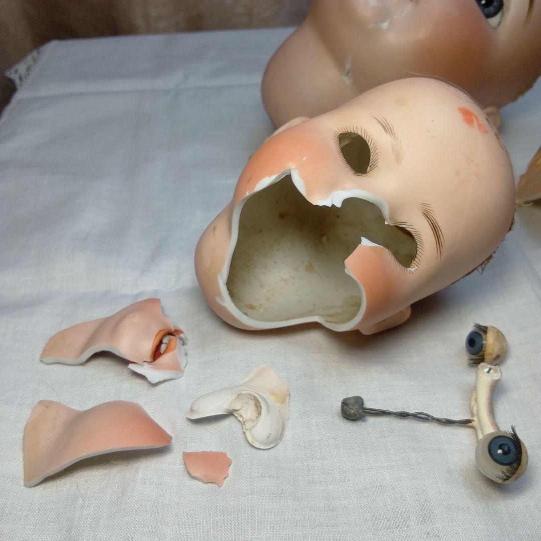 Cocoa ここあ♥ジャンク扱いパーツ取りに…ビスクドールヘッド3Set