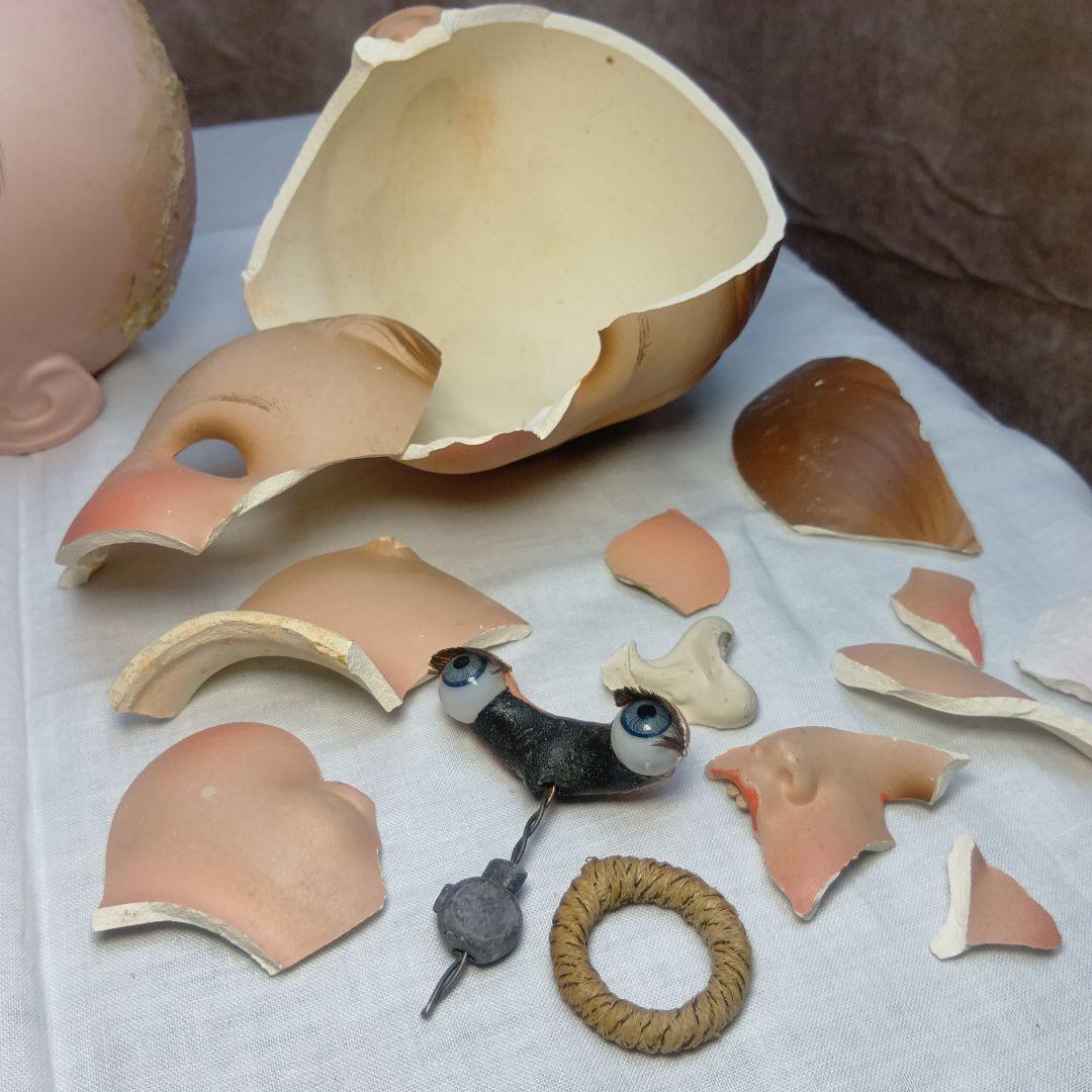 Cocoa ここあ♥ジャンク扱いパーツ取りに…ビスクドールヘッド3Set