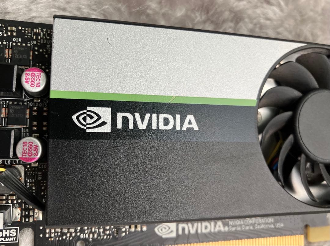 NVIDIA T1000 4GB 正常動作取り外し中古品