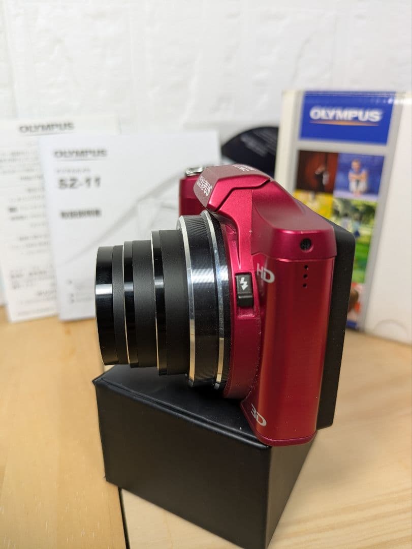 美品箱あり OLYMPUS SZ SZ-11レッド オリンパス コンデジ