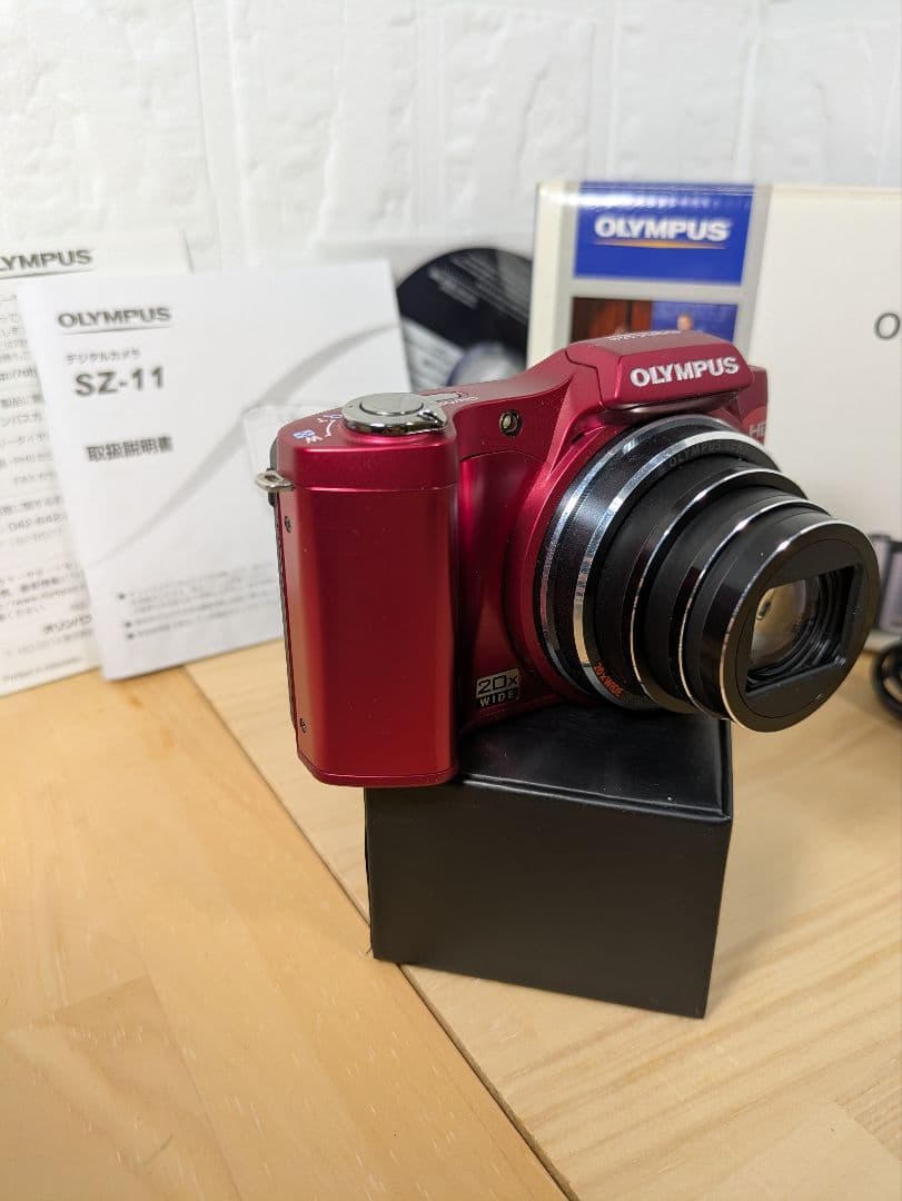 美品箱あり OLYMPUS SZ SZ-11レッド オリンパス コンデジ