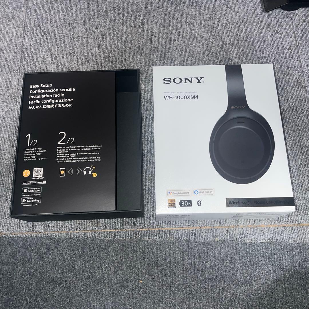 SONY WH-1000XM4 ワイヤレスヘッドセット ブラック